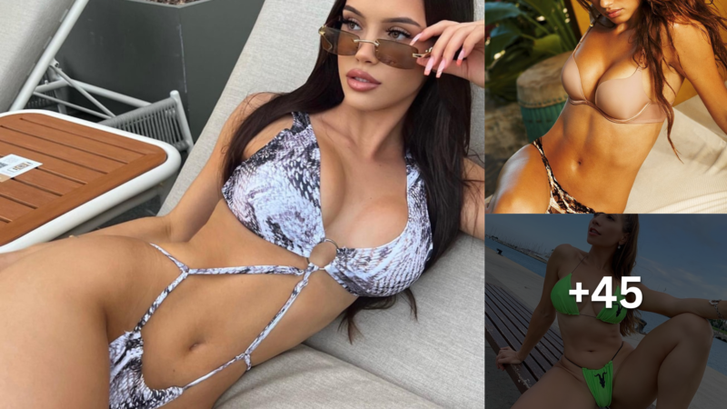 Looking at the sexy bodies of European and American hotgirls makes you feel hot and excited P2